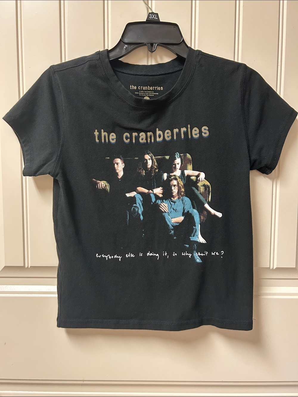 The Cranberries Black Graphic Tee for Kids